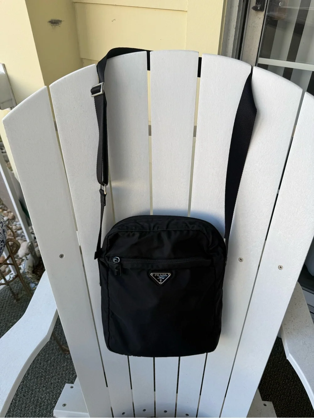 Authentic Prada nylon crossbody